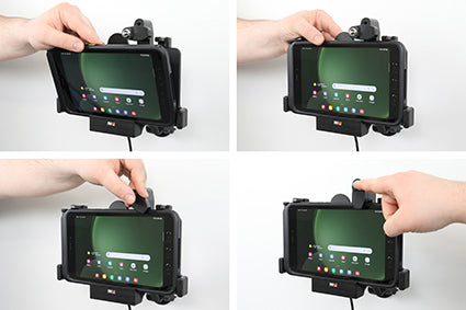 Brodit Houder met Slot 735386 - Tablethouder Samsung Galaxy Tab Active 5 / Galaxy Tab Active 3