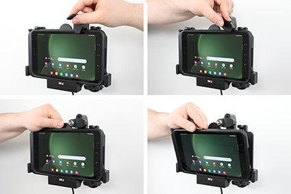 Brodit Houder met Slot 735386 - Tablethouder Samsung Galaxy Tab Active 5 / Galaxy Tab Active 3