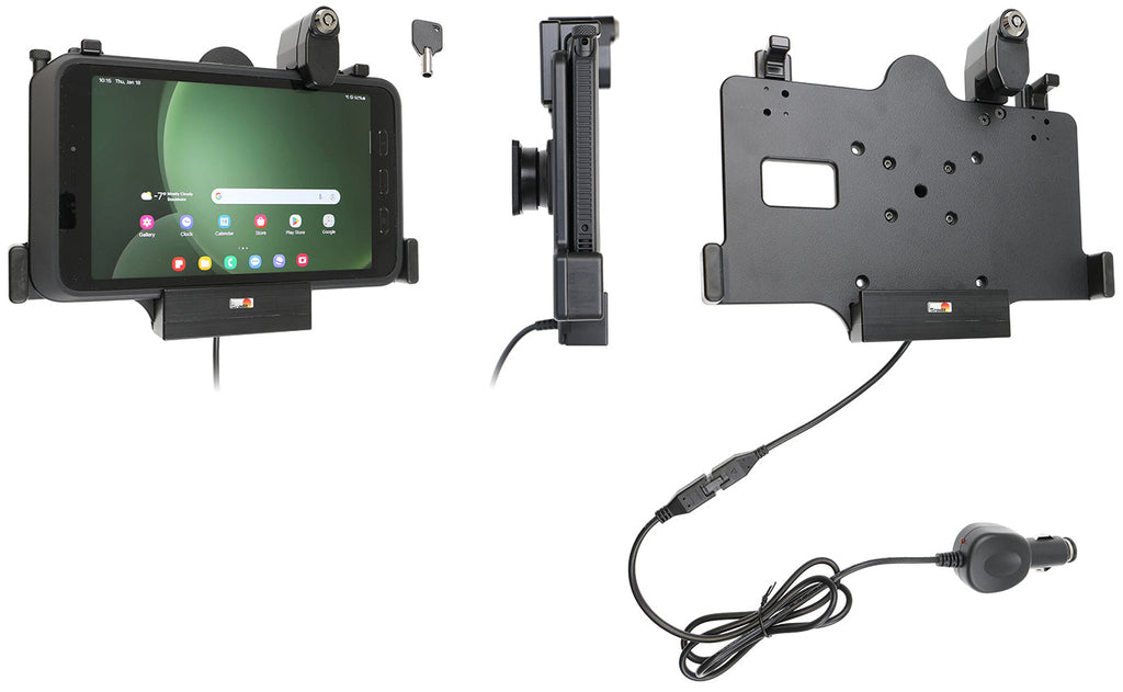 Holder with key-lock 735386
