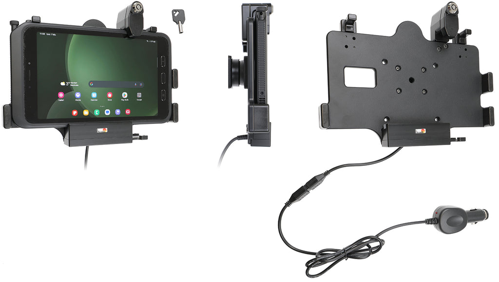 Brodit Houder met Slot 735390 - Tablethouder Samsung Galaxy Tab Active 5 / Galaxy Tab Active 3
