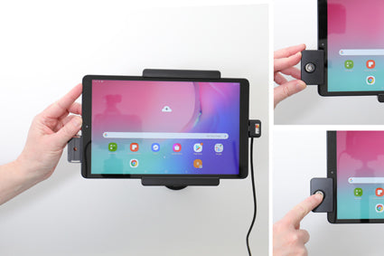 Brodit Houder met Slot 736132 - Tablethouder Samsung Galaxy Tab A 10.1 (2019)