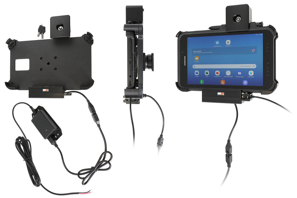Brodit Houder met Slot 736208 - Tablethouder Samsung Galaxy Tab Active 2