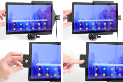 Brodit Houder met Slot 736229 - Tablethouder Samsung Galaxy Tab A7 10.4 (2020)
