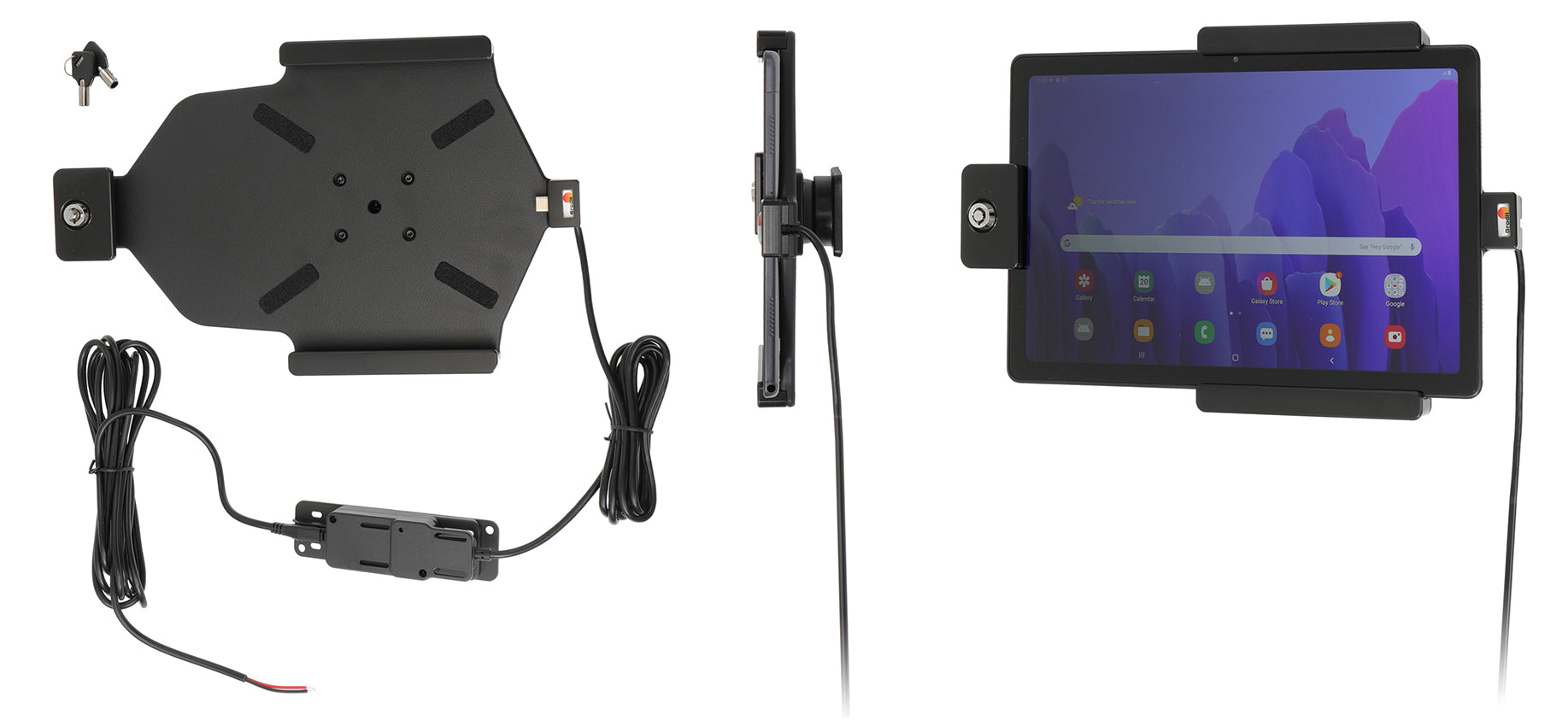 Brodit Houder met Slot 736229 - Tablethouder Samsung Galaxy Tab A7 10.4 (2020)