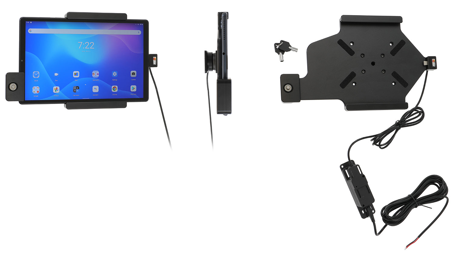 Holder with key-lock 736271