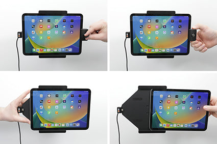 Brodit Houder met Slot 736339 - Tablethouder Apple iPad 2025 A16 / iPad 11th Gen / iPad 10th Gen