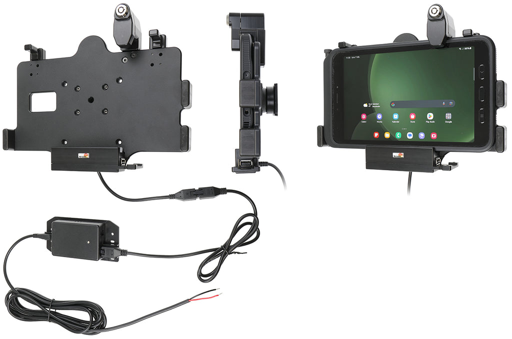 Brodit Houder met Slot 736387 - Tablethouder Samsung Galaxy Tab Active 5 / Galaxy Tab Active 3