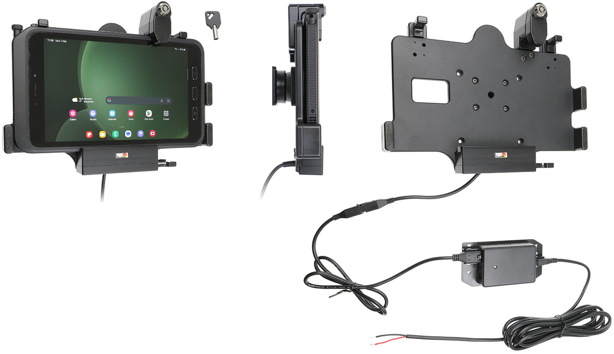 Brodit Houder met Slot 736390 - Tablethouder Samsung Galaxy Tab Active 5 / Galaxy Tab Active 3