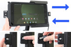 Brodit actieve houder met sleutelslot voor Samsung Galaxy Tab Active 5 SM-X300/SM-X306B - artikel 736458 - afbeelding 3