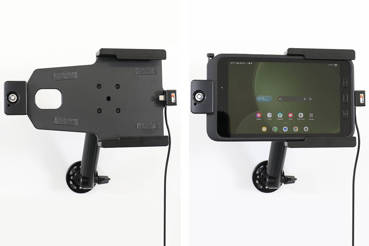 Brodit actieve houder met sleutelslot voor Samsung Galaxy Tab Active 5 SM-X300/SM-X306B - artikel 736458 - afbeelding 4