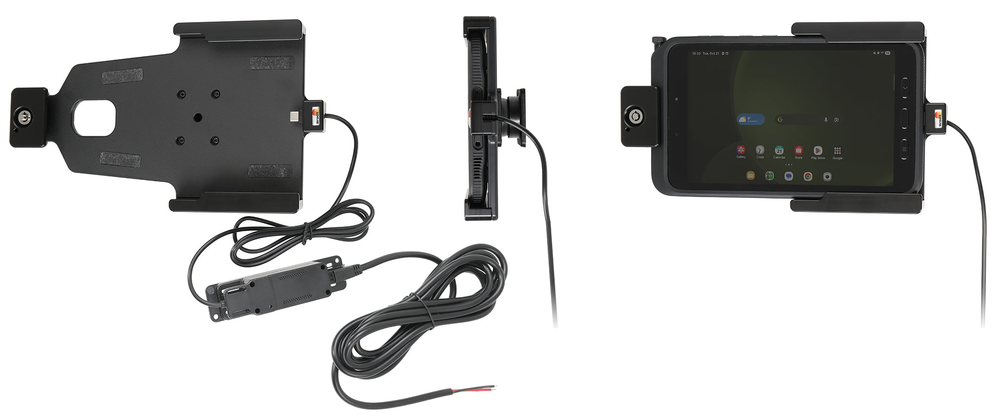 Brodit actieve houder met sleutelslot voor Samsung Galaxy Tab Active 5 SM-X300/SM-X306B - artikel 736458 - afbeelding 5