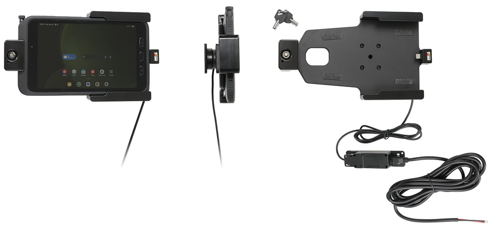 Brodit actieve houder met sleutelslot voor Samsung Galaxy Tab Active 5 SM-X300/SM-X306B - artikel 736458 - afbeelding 6
