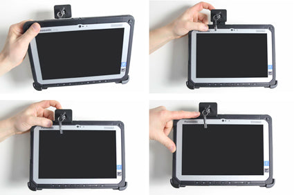 Brodit Houder met Slot 739010 - Tablethouder Panasonic FZ-A3 / FZ-A2