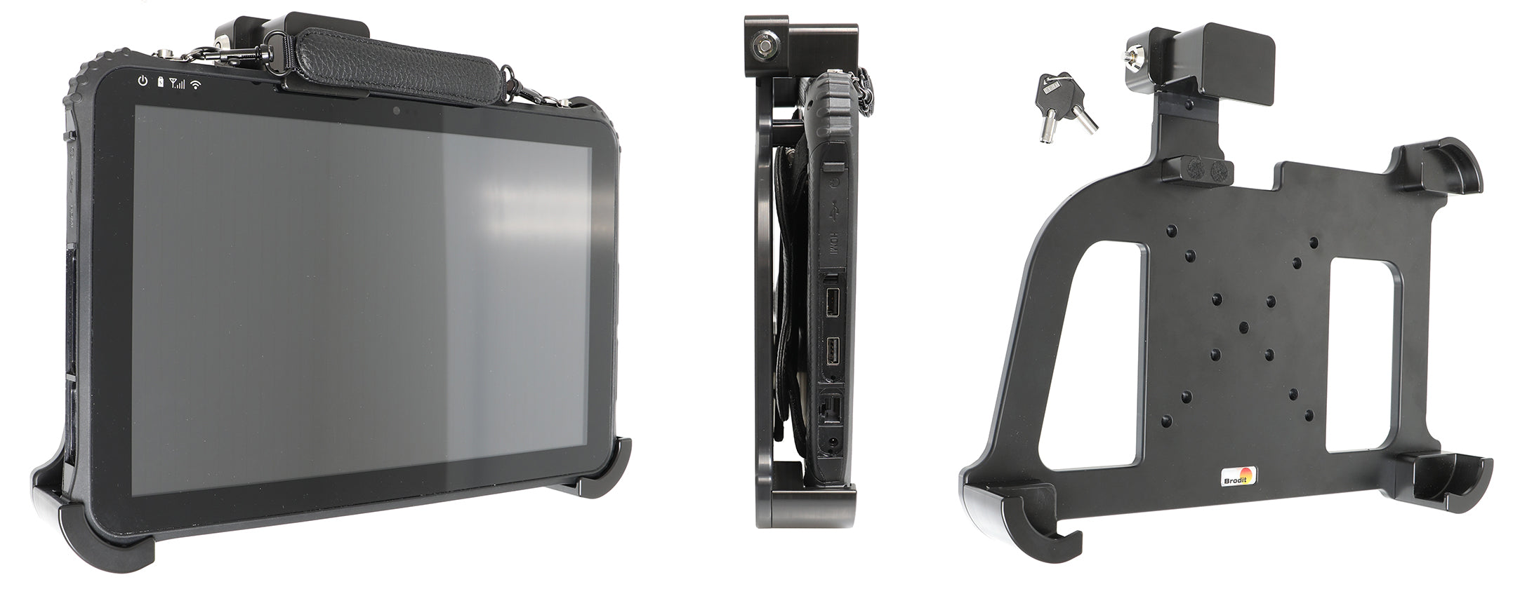 Holder with key-lock 739080
