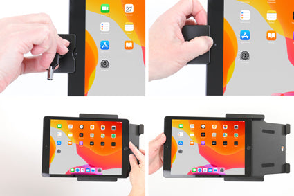 Brodit Houder met Slot 739168 - Tablethouder Apple iPad 10.2 9th Gen / iPad 10.2 8th Gen / iPad 10.2 7th Gen