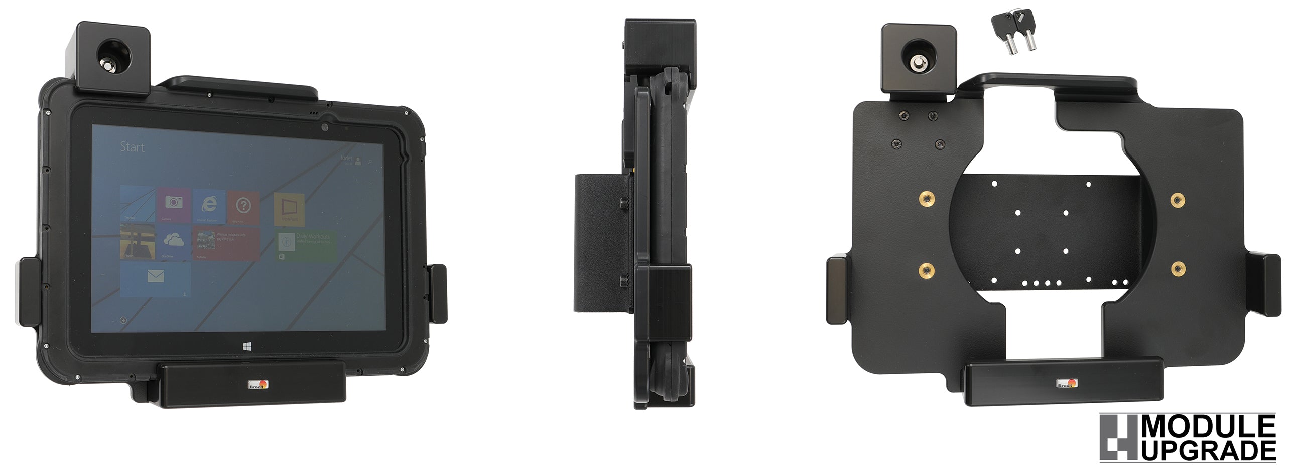 Holder with key-lock 739266