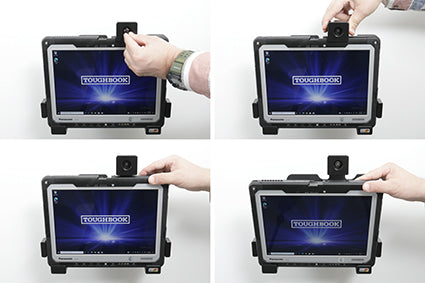 Brodit Houder met Slot 739340 - Tablethouder Panasonic Toughbook CF-33