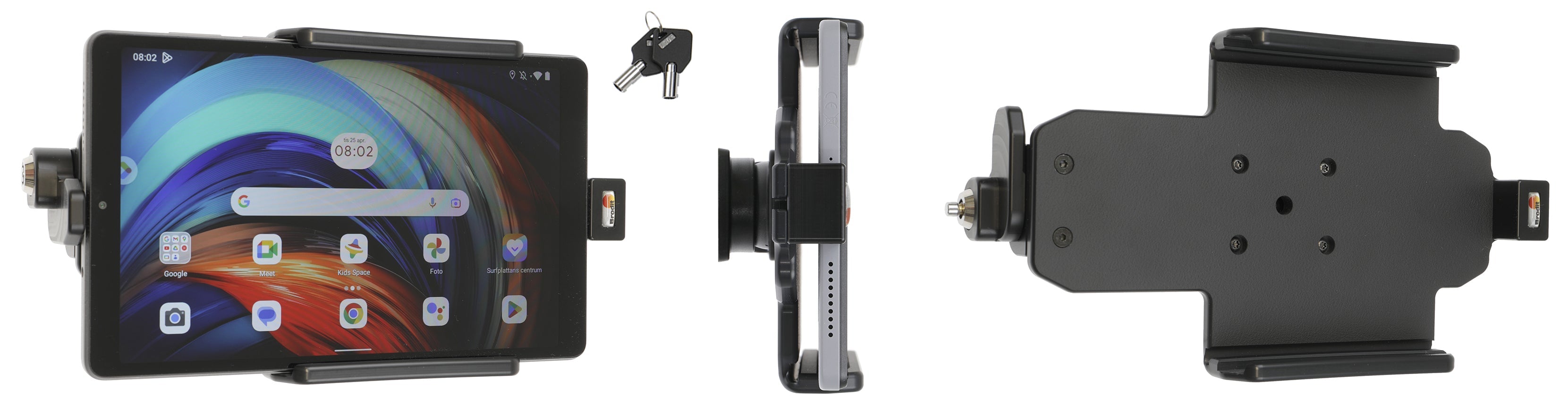 Holder with key-lock 739349