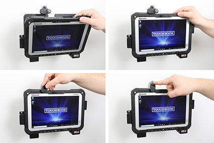 Brodit Houder met Slot 739379 - Tablethouder Panasonic Toughbook FZ-G2