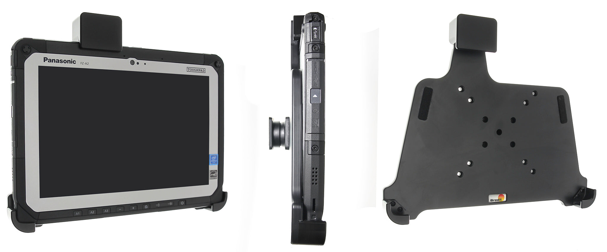 Brodit Houder met Slot 741010 - Tablethouder Panasonic FZ-A3 / FZ-A2
