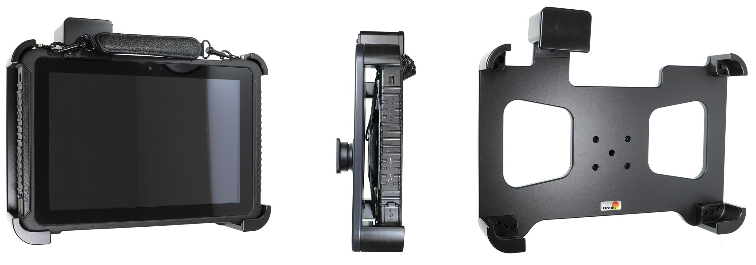 Holder with spring-lock 741047