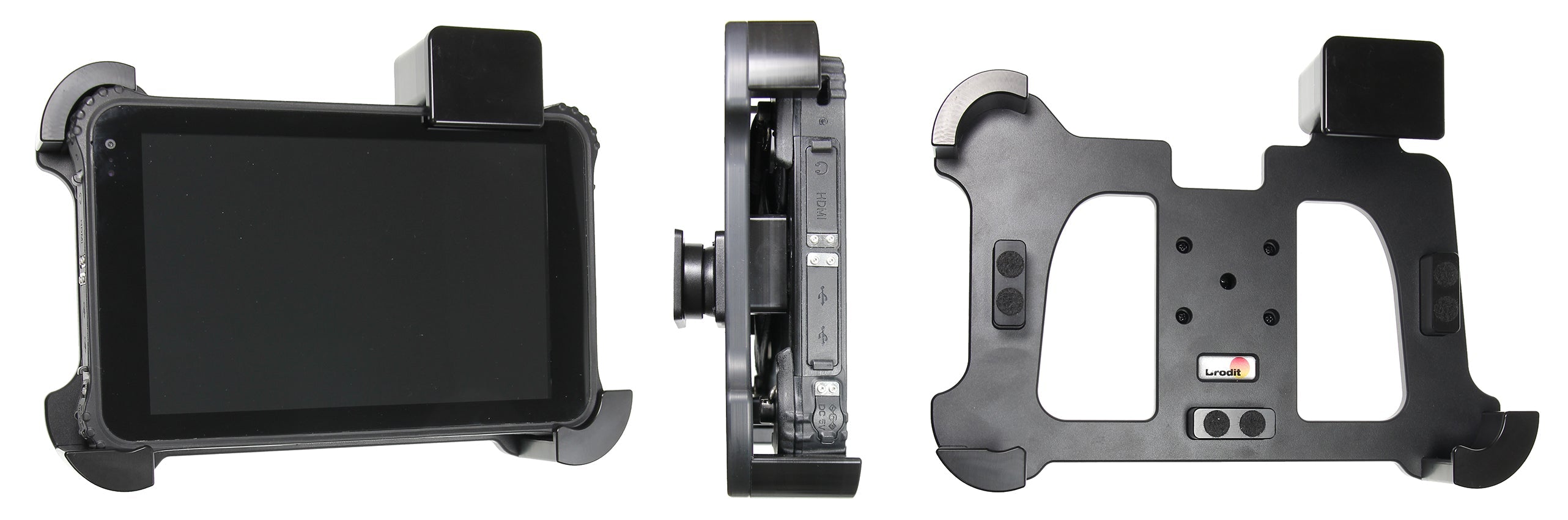 Holder with spring-lock 741082