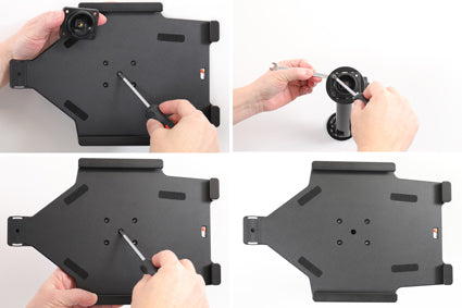 Brodit Houder met Slot 741168 - Tablethouder Apple iPad 10.2 9th Gen / iPad 10.2 8th Gen / iPad 10.2 7th Gen