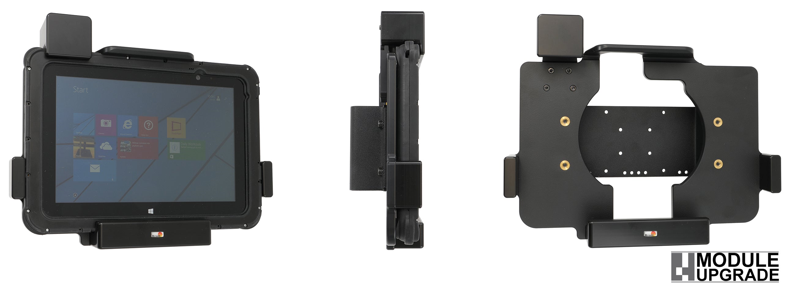 Holder with spring-lock 741266