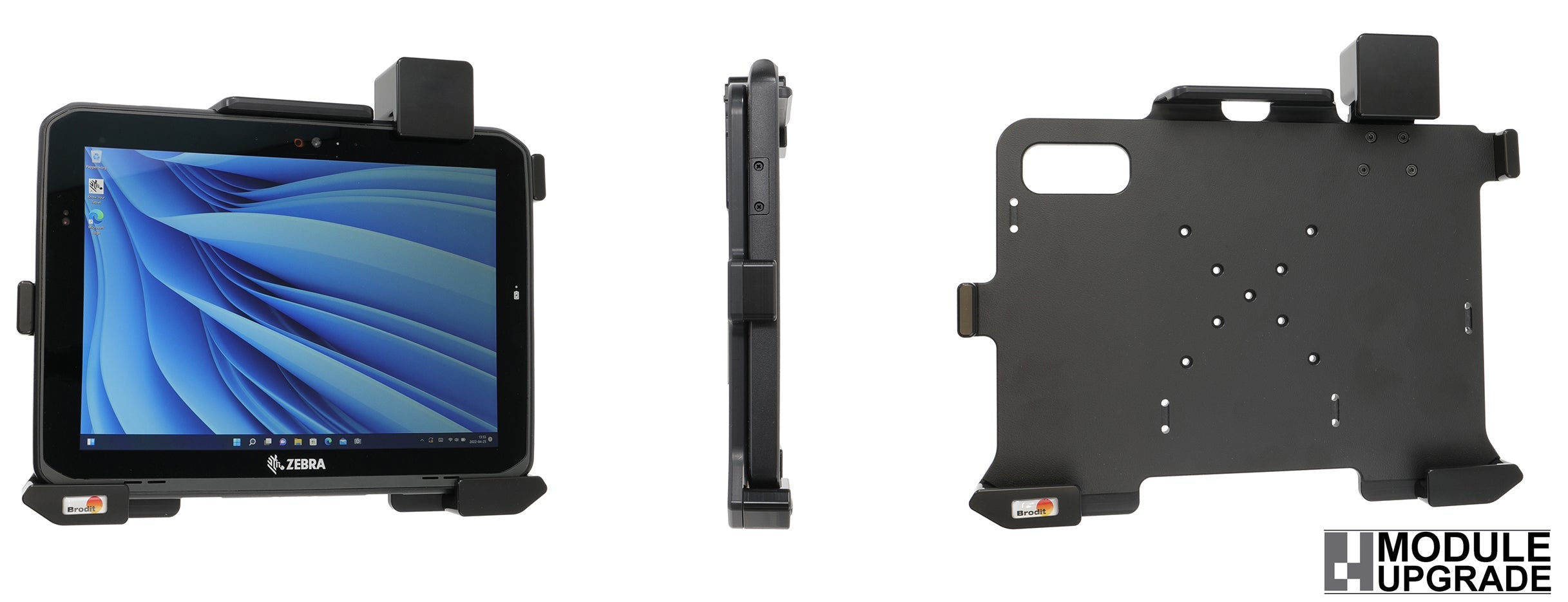 Holder with spring-lock 741302