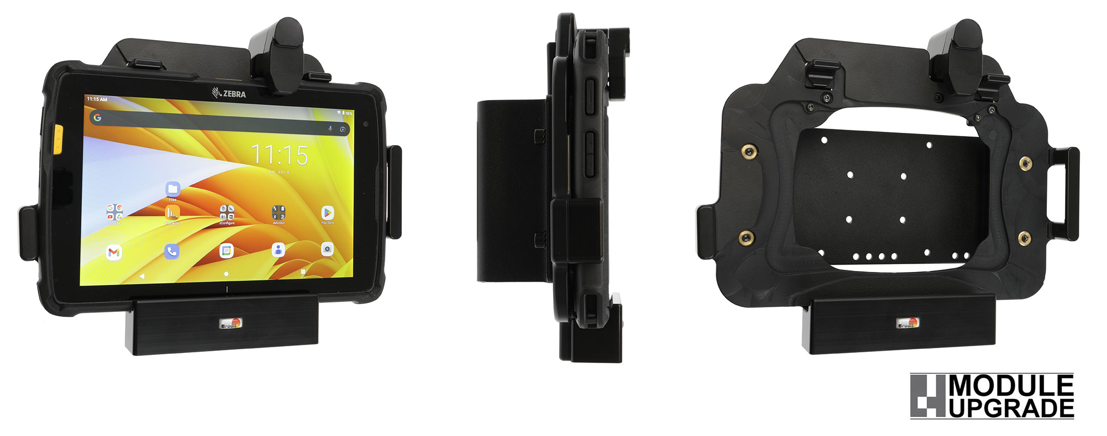 Holder with spring-lock 741330