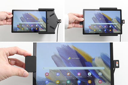 Brodit Houder met Slot 746286 - Tablethouder Samsung Galaxy Tab A8