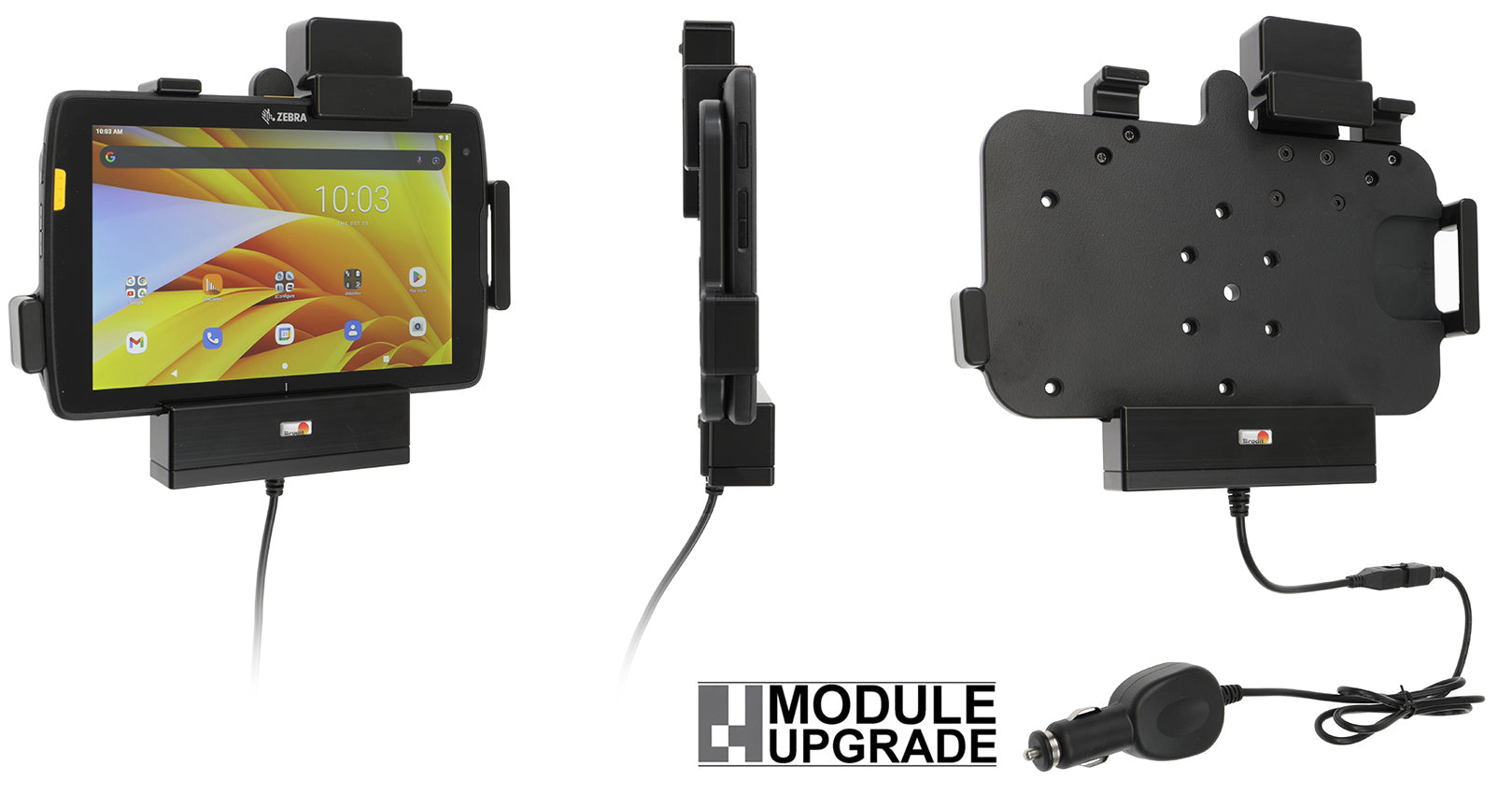 Holder with spring-lock 746317