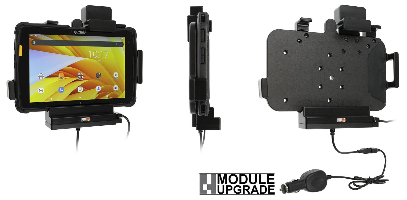 Holder with spring-lock 746324