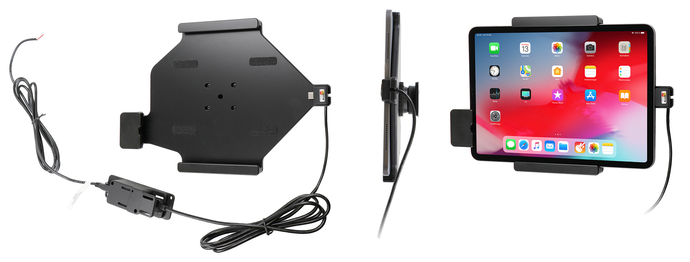 Brodit Houder met Slot 747094 - Tablethouder Apple iPad Pro 11 2022 4th Generation / iPad Pro 11 2021 3rd Generation / iPad Pro 11 2020 2nd Generation / iPad Pro 11 2018 / iPad Air 5th Gen