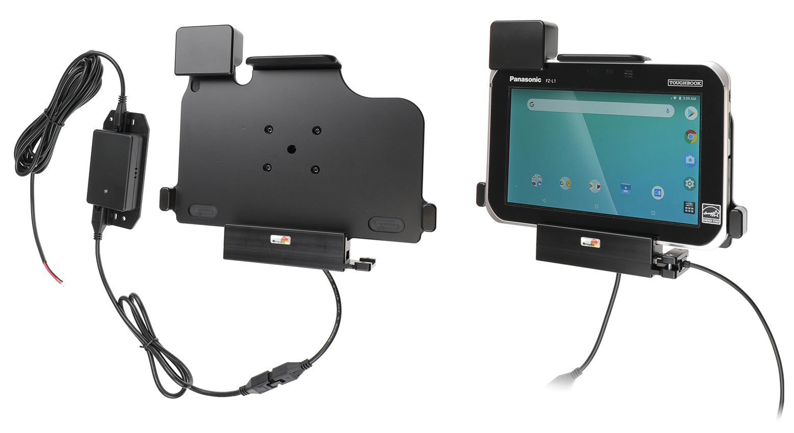 Brodit Houder met Slot 747102 - Tablethouder Panasonic FZ-L1