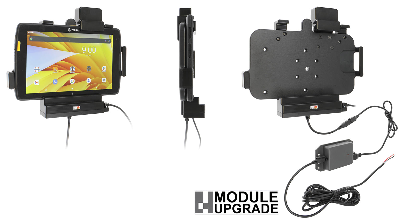 Holder with spring-lock 747323