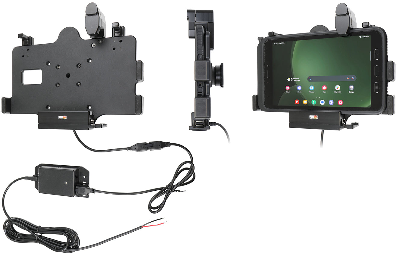 Brodit Houder met Slot 747387 - Tablethouder Samsung Galaxy Tab Active 5 / Galaxy Tab Active 3