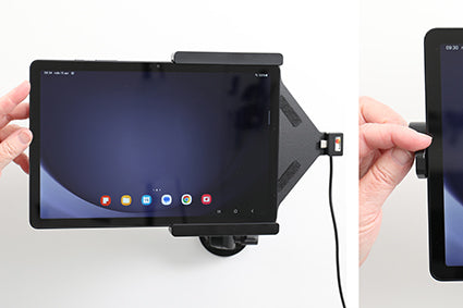 Brodit Houder met Slot 747389 - Tablethouder Samsung Galaxy Tab A9+ 11 / Galaxy Tab A11+ 11