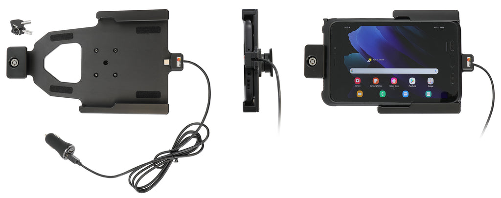 Brodit Houder met Slot 752002 - Tablethouder Samsung Galaxy Tab Active 3 / Galaxy Tab Active 2
