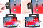 Brodit Houder met Slot 752095 - Tablethouder Apple iPad Pro 13 / iPad Pro 12.9 6th Gen 2022 (A2436. A2764. A2437) / iPad Pro 12.9 5th Gen 2021 / iPad Pro 12.9 2020 / iPad Pro 12,9 2018