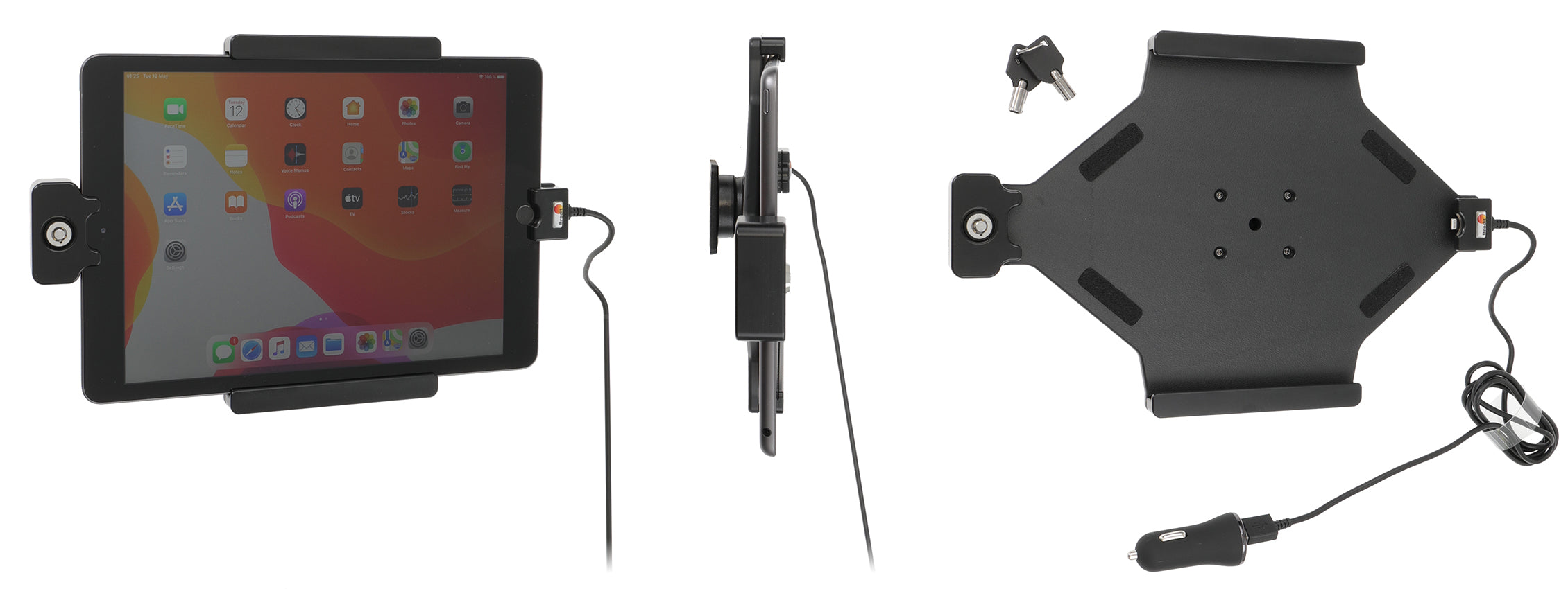 Holder with key-lock 752168