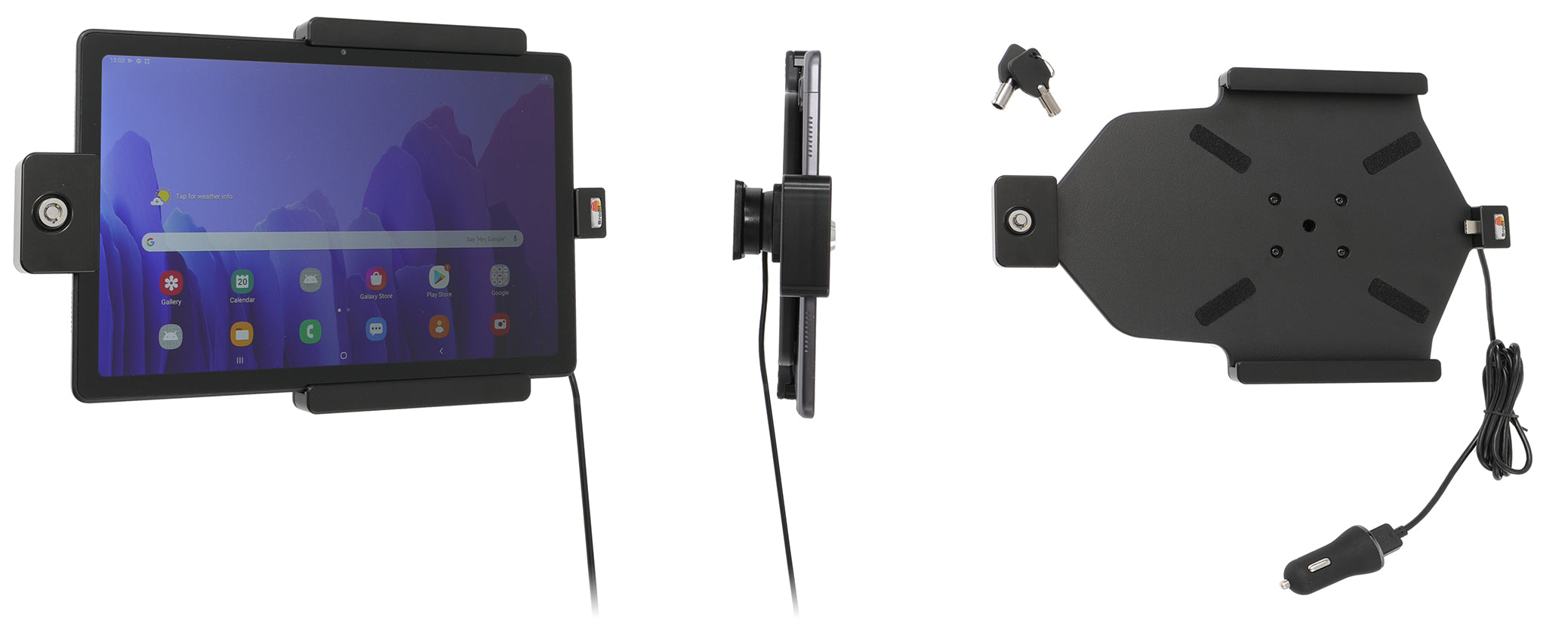 Holder with key-lock 752229
