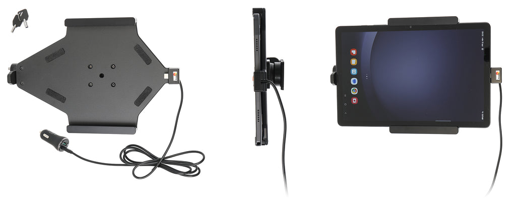 Brodit Houder met Slot 752389 - Tablethouder Samsung Galaxy Tab A9+ 11 / Galaxy Tab A11+ 11