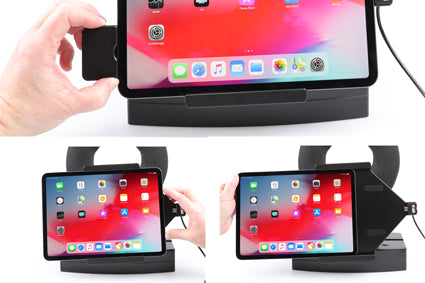 Brodit Houder met Slot 753094 - Tablethouder Apple iPad Pro 11 2022 4th Generation / iPad Pro 11 2021 3rd Generation / iPad Pro 11 2020 2nd Generation / iPad Pro 11 2018 / iPad Air 5th Gen