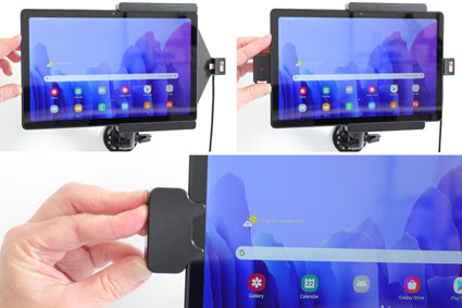 Brodit Houder met Slot 753229 - Tablethouder Samsung Galaxy Tab A7 10.4 (2020)