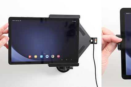 Brodit Houder met Slot 753389 - Tablethouder Samsung Galaxy Tab A9+ 11 / Galaxy Tab A11+ 11