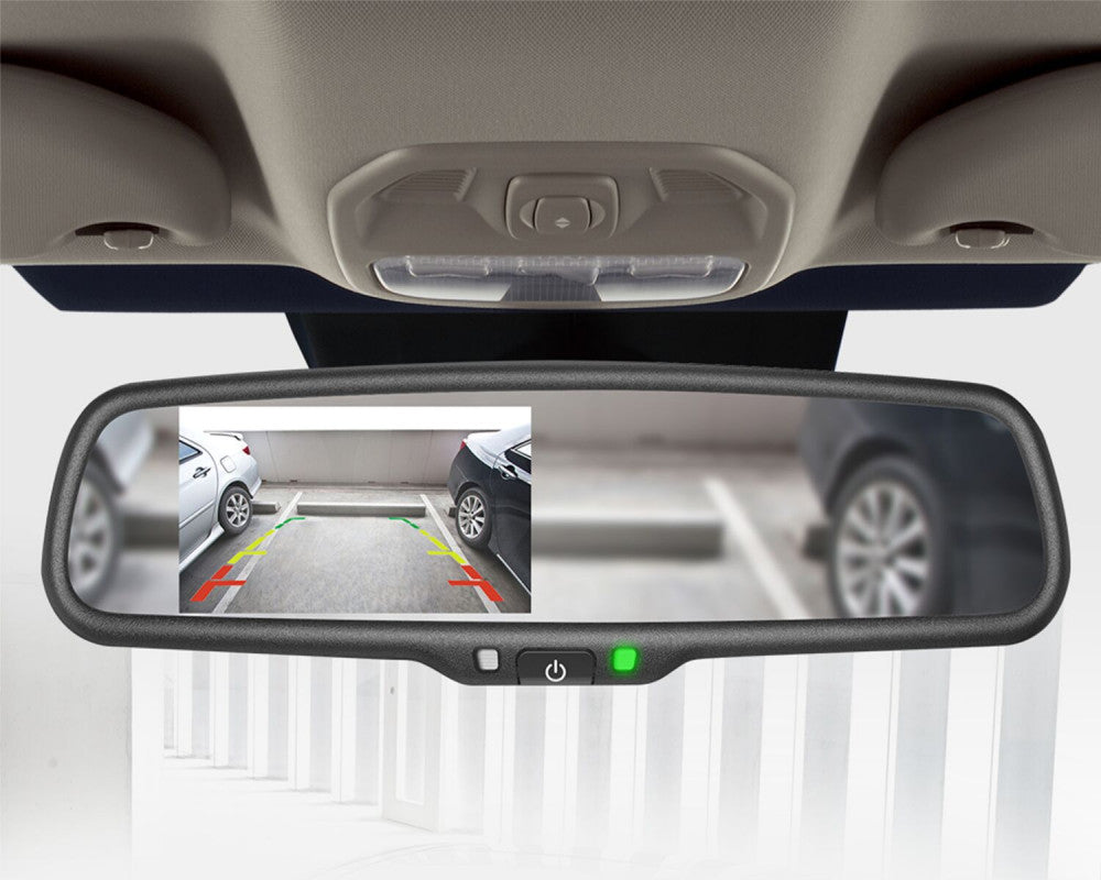 4,3 inch spiegelmonitor incl. Full HD dashcam + DVR-functie