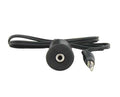 Audio kabel 3.5mm Jack F inbouw - 3.5 mm Jack M 0.7m