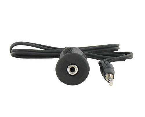 Audio kabel 3.5mm Jack F inbouw - 3.5 mm Jack M 0.7m