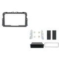 2-DIN frame Opel Vivaro Trafic Primastar 10-14 zwart